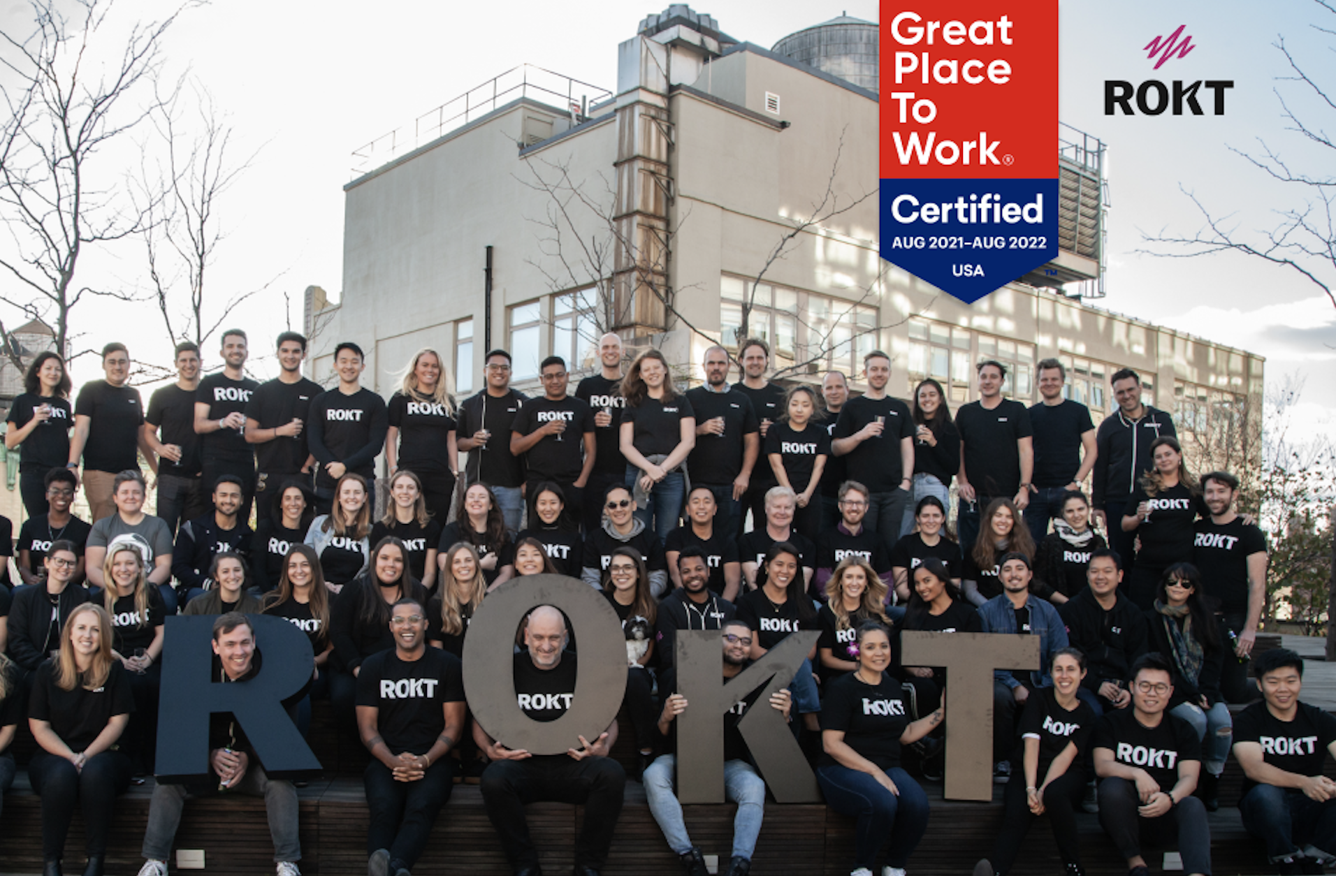 Rokt Earns 2021 Great Place to Work Certification™