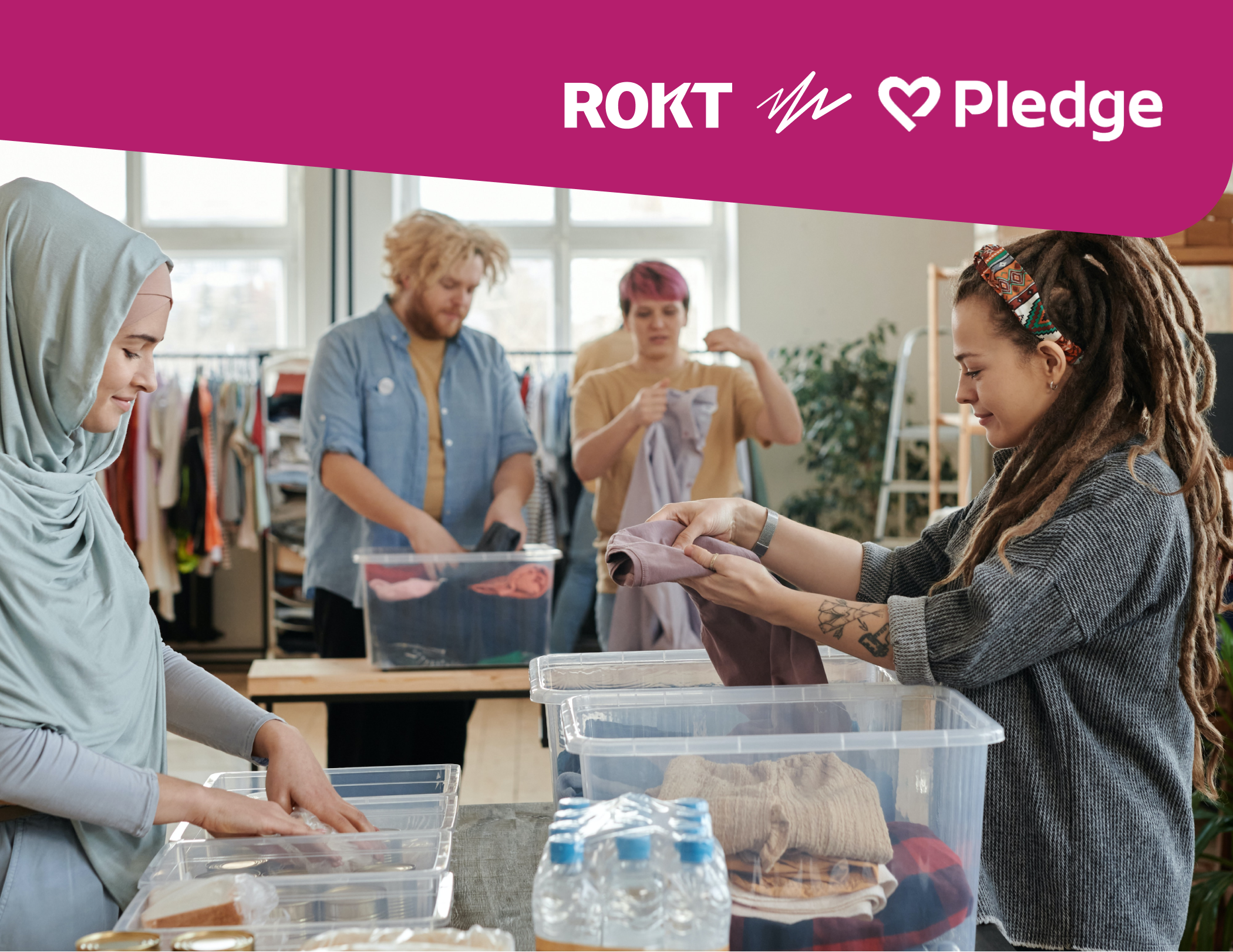 Pledge x Rokt: Give shoppers the gift of donations