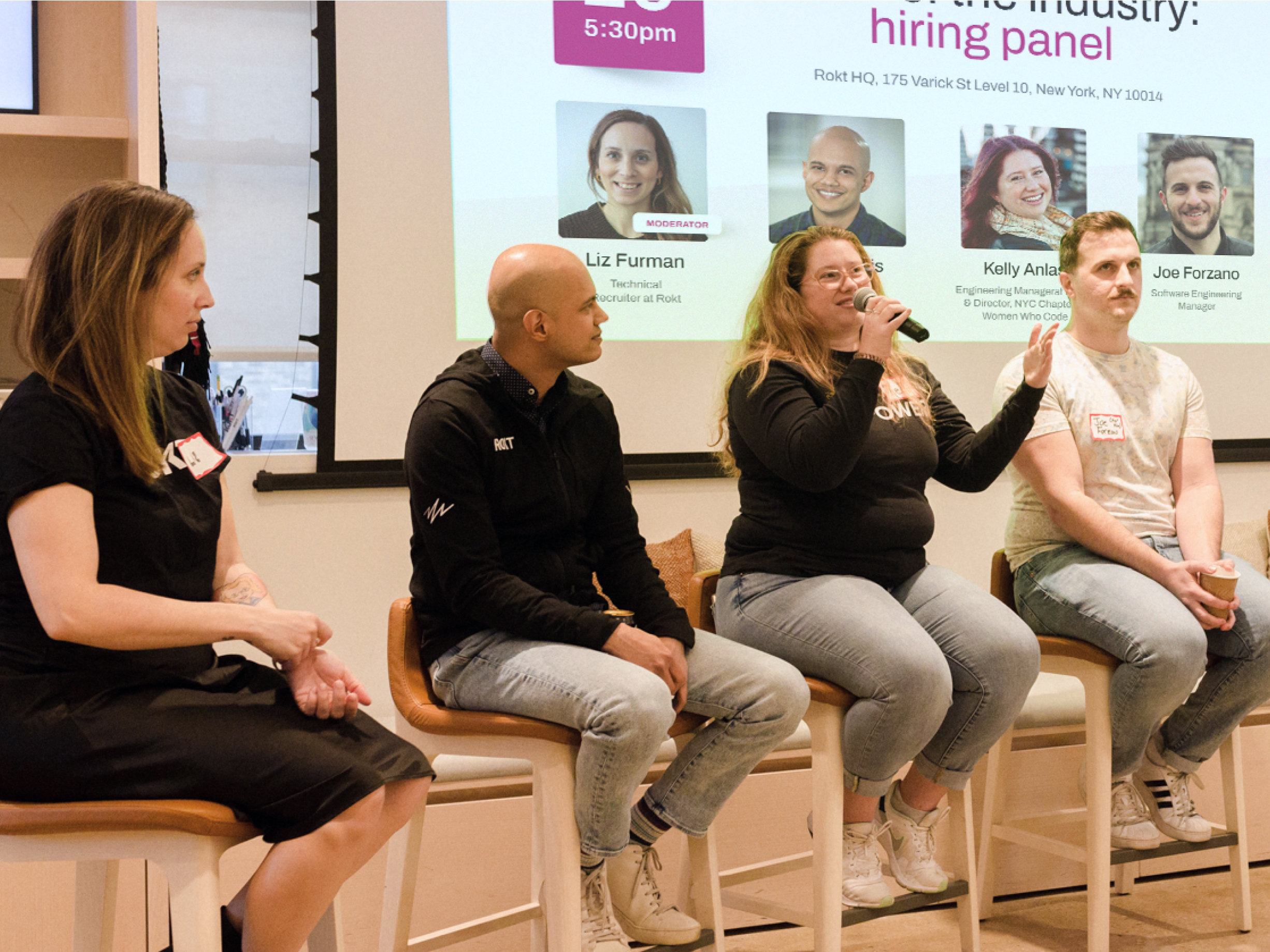 Women Who Code x Rokt: State of the industry hiring panel