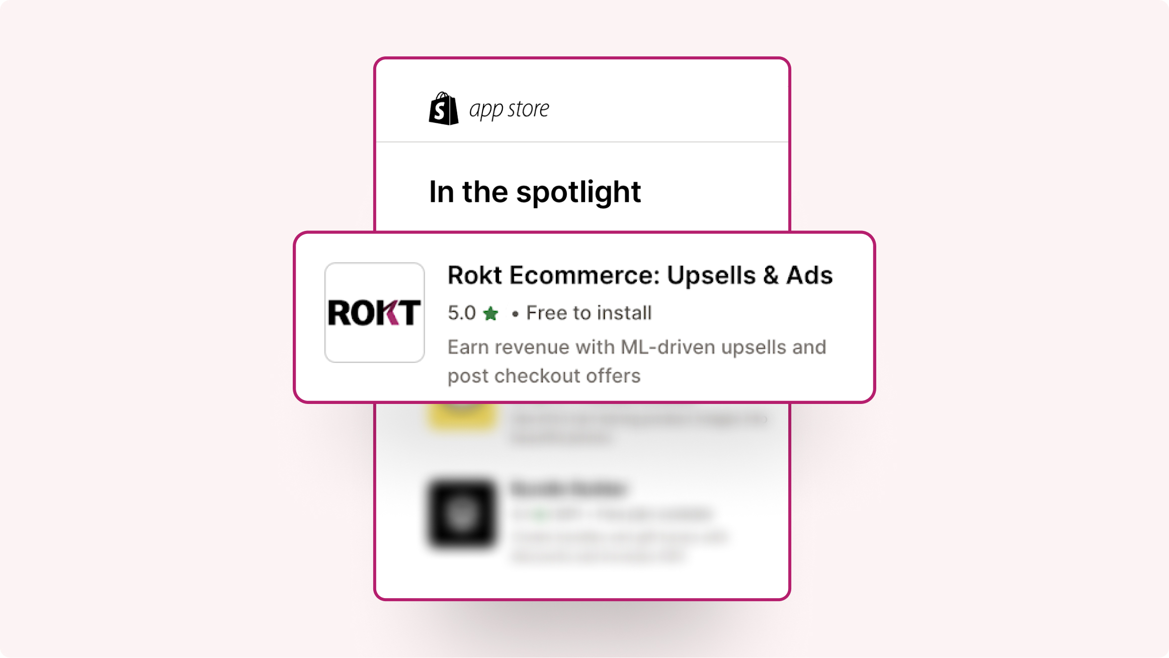 Boost revenue with personalized offers & upsells with the Rokt Ecommerce app on Shopify