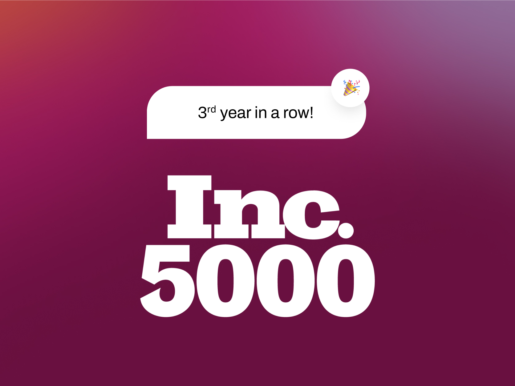 Rokt named to the Inc. 5000 list for third year in a row