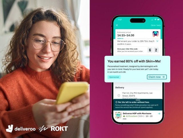 Deliveroo connects with e-commerce tech firm Rokt to expand retail media with non-endemic offers