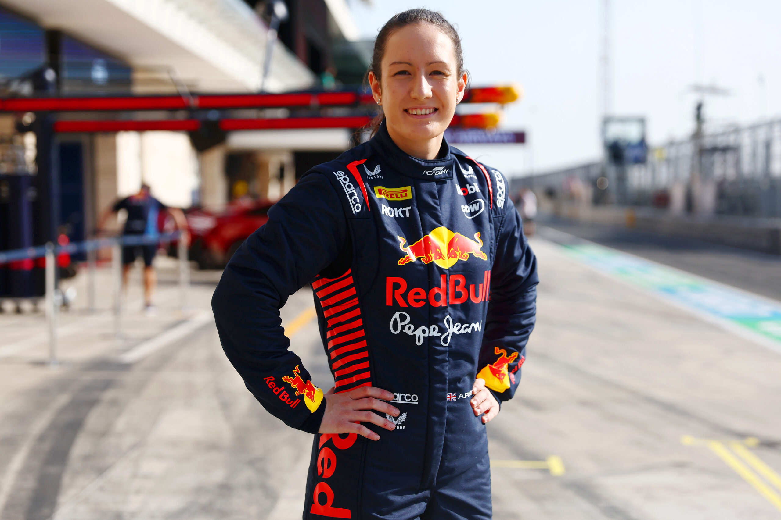 Rokt Welcomes Alisha Palmowski as the new 2025 Red Bull Racing Pepe Jeans Academy Programme Driver